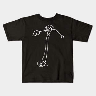 Kids Artwork Stick Man Fun Kids T-Shirt